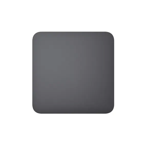 AJAX SYSTEMS Ajax SoloButton (1-gang/2-way)  egy kapcsolós gomb, grafit